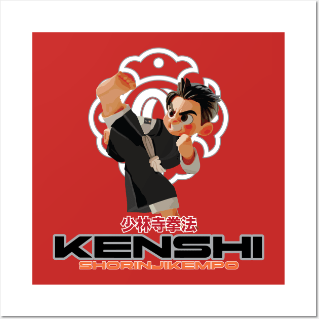 KENSHI - SHORINJI KEMPO 020 Wall Art by Lavender Store 24